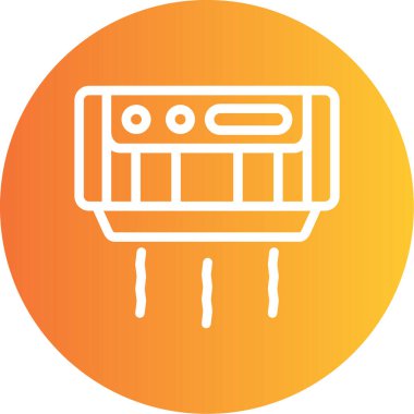 İşlemci. Web simgesi basit illüstrasyon