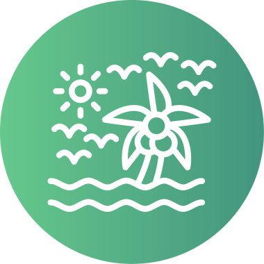 güzel su damlası vektör simgesi