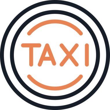 araba simgesi vektör illüstrasyonu