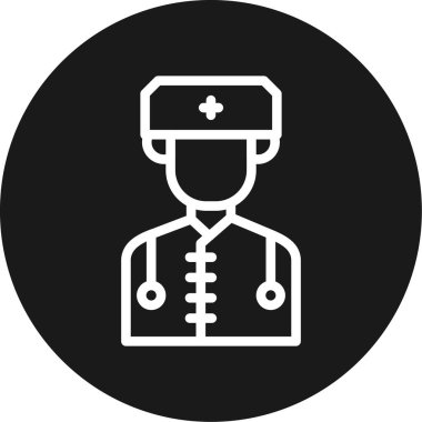 Doktor simge vektör çizim