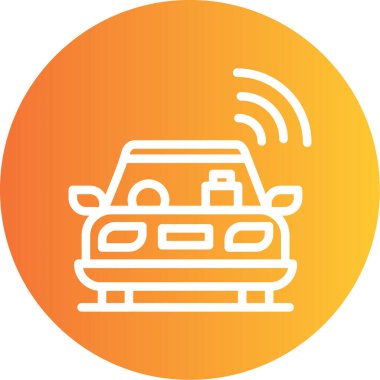 Vektör araba simge tasarlamak