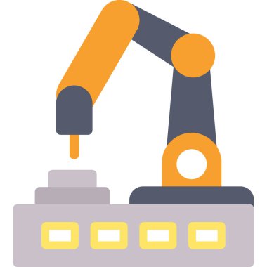 Robot kolu. Web simgesi