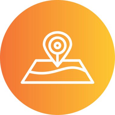 Güzel Pusula Kabartma Vektörü Simgesi