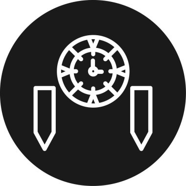 pusula simgesi modadan izole edilmiş arkaplan