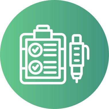 Pano simgesinin vektör illüstrasyonu