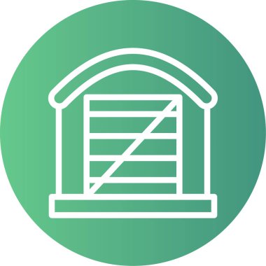 Ev simgesinin vektör illüstrasyonu