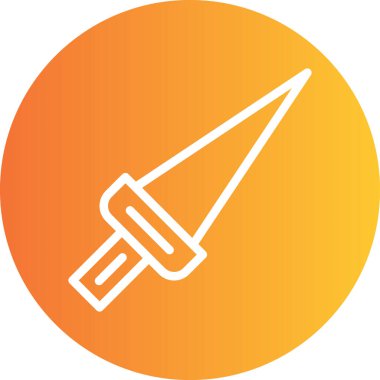 Ok. Web simgesi basit illüstrasyon