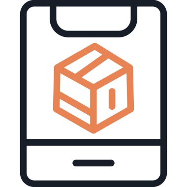 cep telefonu vektör simgesi