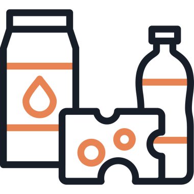 süt içecek yiyecek simgesi