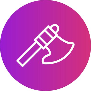 Balta simgesi vektör illüstrasyonu