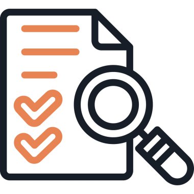 Belge. Web simgesi basit tasarım