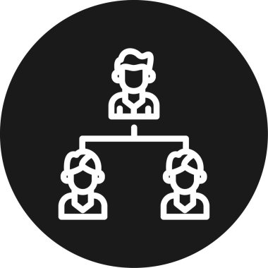 ağ vektör simgesi. biçim düz daire içine alınmış sembol, siyah renk, yuvarlak açılar, beyaz arkaplan