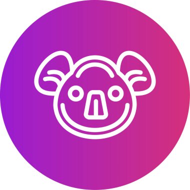 Bir köpeğin vektör çizimi