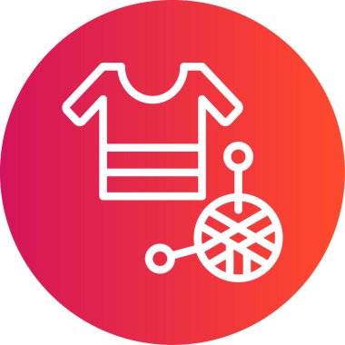 giysi simgesi vektör illüstrasyonu