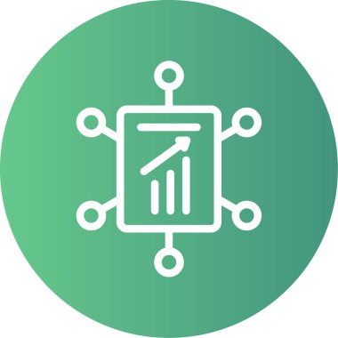 seo modern simgesinin vektör illüstrasyonu