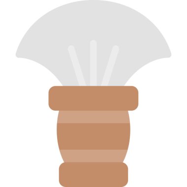 Bir ampul simgesinin vektör illüstrasyonu