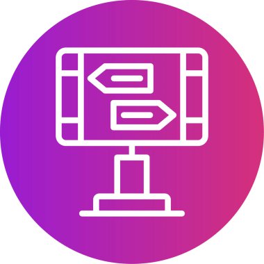 Bilgisayar. Web simgesi basit illüstrasyon