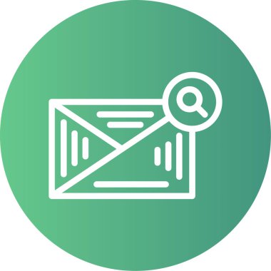 Vektör E- posta simgesi illüstrasyonu