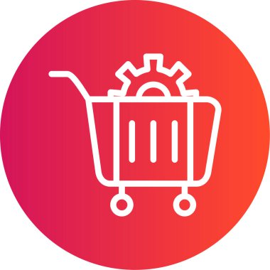 Projeniz için vektör arabası simgesi