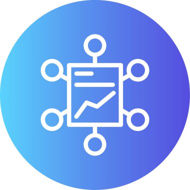 seo modern simgesinin vektör illüstrasyonu