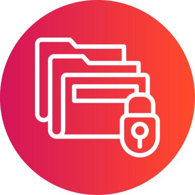 soyut arkaplan grubunda dizin simgesi izole edildi