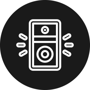 Vektör Mobil simge illüstrasyonu