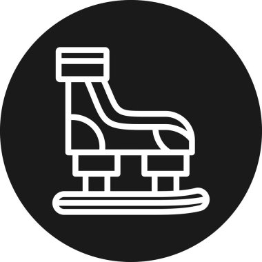 Modern simge sembolünün vektör illüstrasyonu