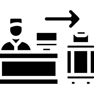 veznedar müşteri simgesi