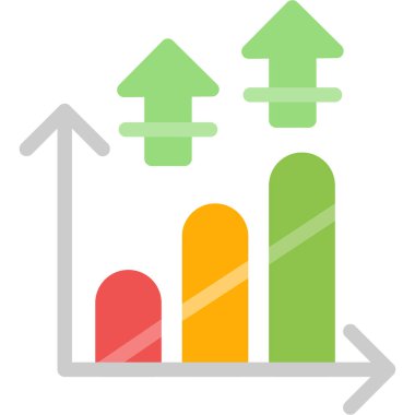 grafik ikonu vektör illüstrasyonu