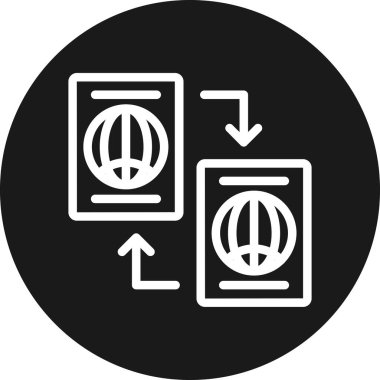 veri merkezi sunucu simgesi. beyaz arkaplanda izole edilmiş web tasarımı için ana hat veri transfer sunucu vektör simgesi