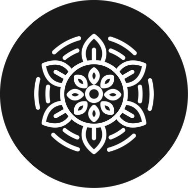 vector illustration of a flower with a flower