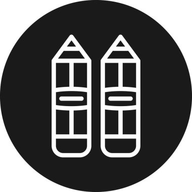 askeri simge vektör illüstrasyonu