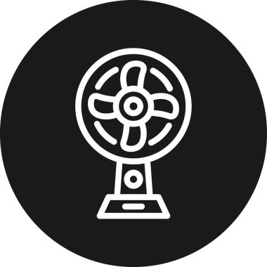 Fan simge, basit tarzı