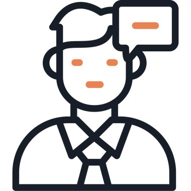 özet biçimli bayrak simgesi olan iş adamı