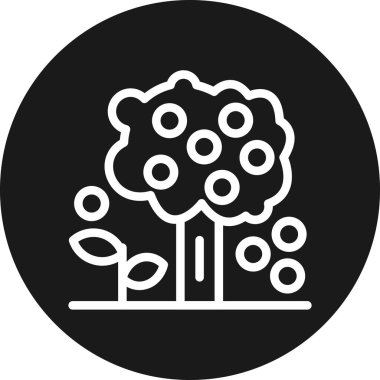 Vektör Ağacı Simgesi illüstrasyonu