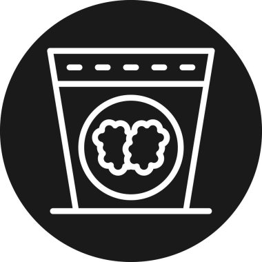 Gıda simgesinin vektör illüstrasyonu