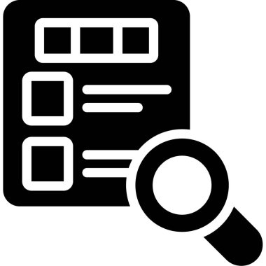 belge simgesi vektör illüstrasyonu