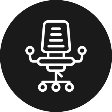 Modern bir simgenin vektör illüstrasyonu