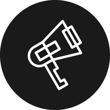 Trompet simgesi illüstrasyonu