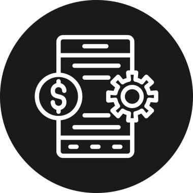 Projeniz için vektör para simgesi