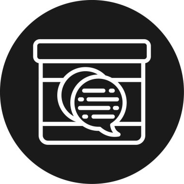 seo modern simgesinin vektör illüstrasyonu