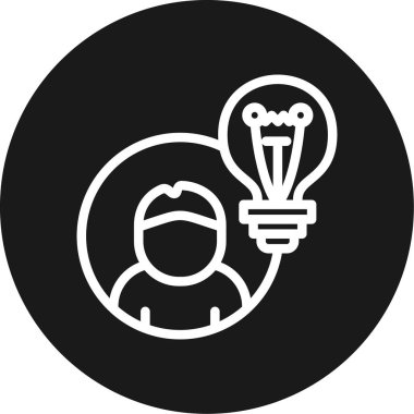 Modern eğitim ikonunun vektör illüstrasyonu