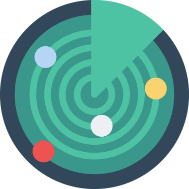 hedef simge, vektör illüstrasyonu