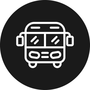 tram simgesi vektör illüstrasyonu