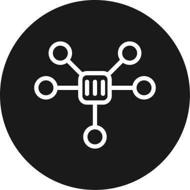 seo modern simgesinin vektör illüstrasyonu