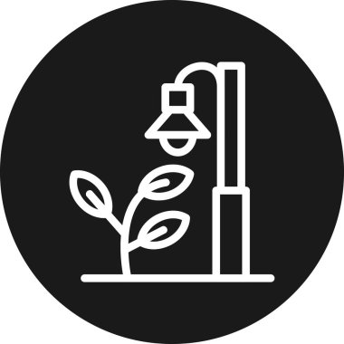 Bitkinin vektör illüstrasyonu