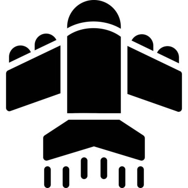 roket fırlatma simgesi