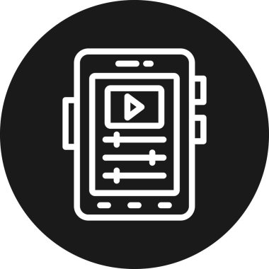 Seo simgesinin vektör illüstrasyonu