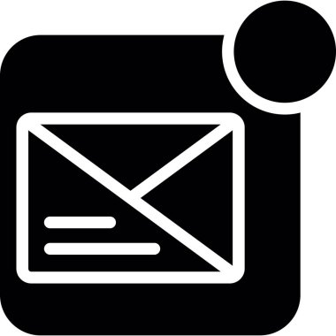 e- posta ileti vektörü simgesi