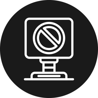 Kolayca değiştirilebilen veya düzenlenebilen izole edilmiş bir vektör simgesi yok